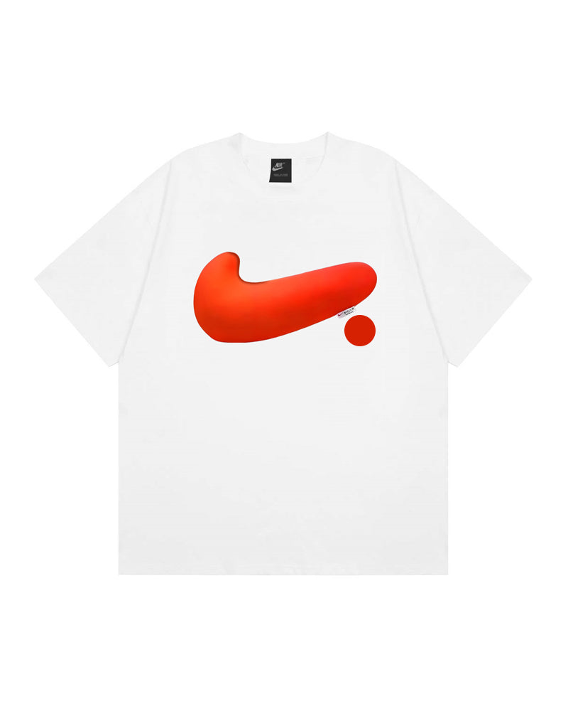 NIK SB Inflated 3D Swoosh Graphic Black Tee NK3
