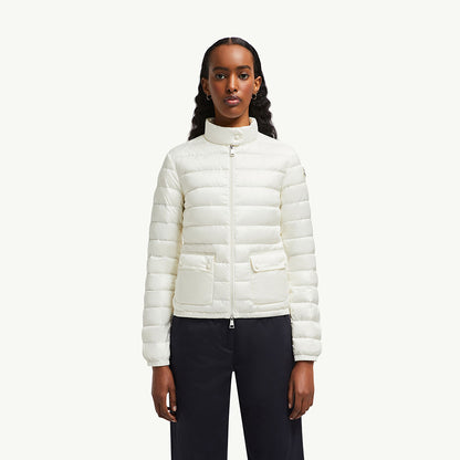 MONC Lans Women's Short Down Jacket Pink 604