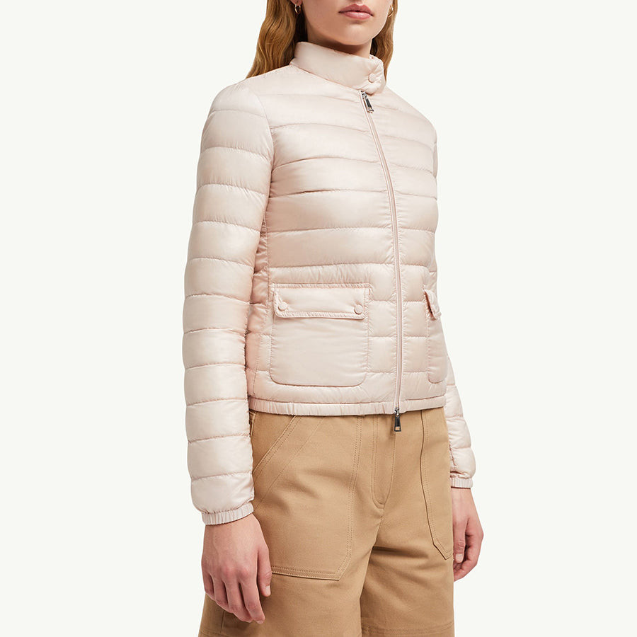 MONC Lans Women's Short Down Jacket Pink 604