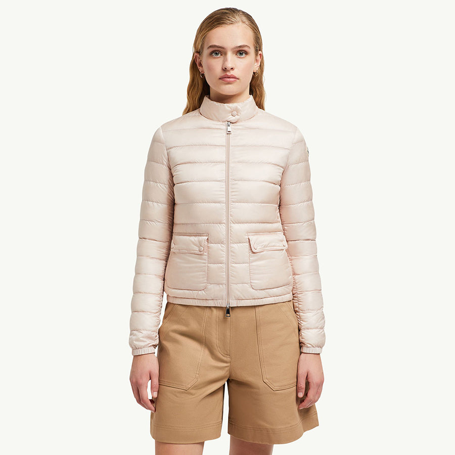 MONC Lans Women's Short Down Jacket Pink 604