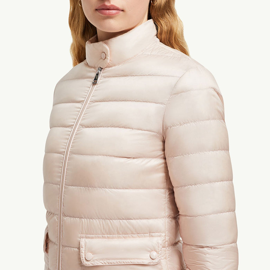 MONC Lans Women's Short Down Jacket Pink 604