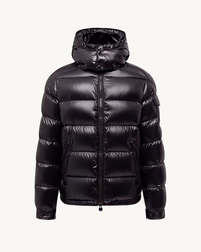 MONC Maya Hooded Men's Short Down Jacket 1-8111