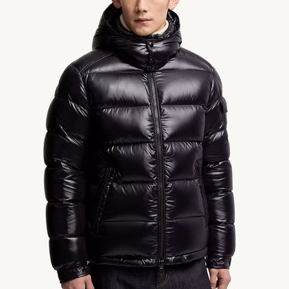 MONC Maya Hooded Men's Short Down Jacket 1-8111