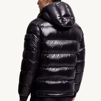 MONC Maya Hooded Men's Short Down Jacket 1-8111