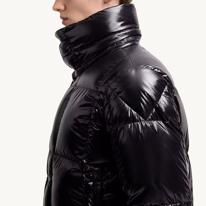 MONC Parana Men Hooded Men's Short Down Jacket 2-8112