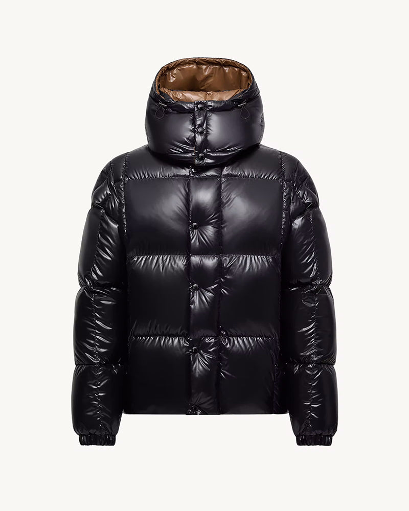 MONC Parana Men Hooded Men's Short Down Jacket 2-8112