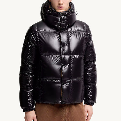 MONC Parana Men Hooded Men's Short Down Jacket 2-8112
