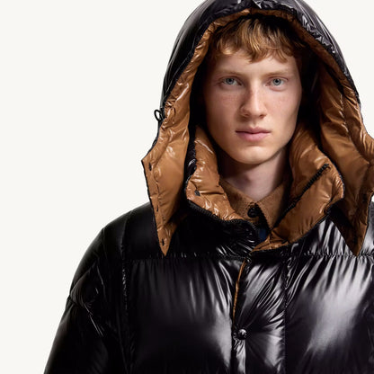 MONC Parana Men Hooded Men's Short Down Jacket 2-8112