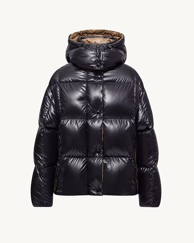 MONC Parana Women's Hooded Short Down Jacket 2-8112