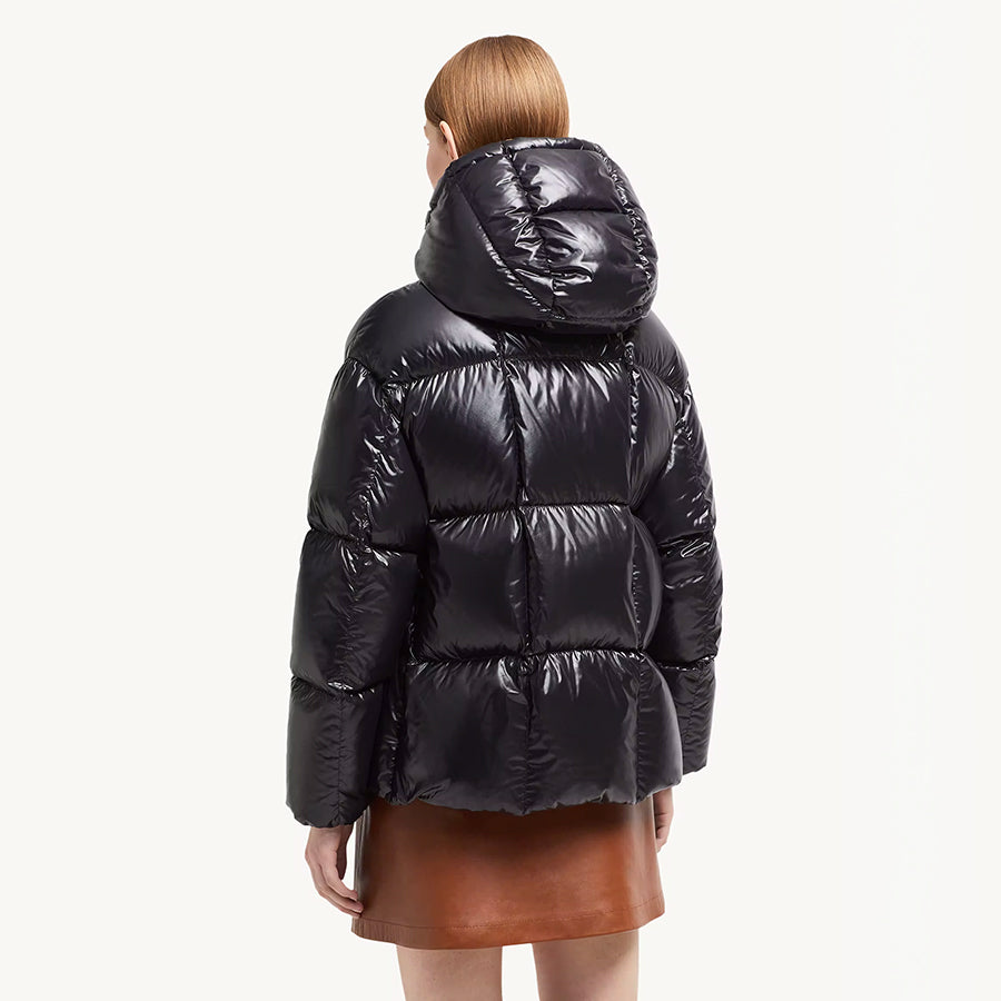 MONC Parana Women's Hooded Short Down Jacket 2-8112
