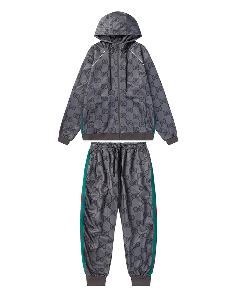 GUC GG Jacquard Hooded Tracksuit T812