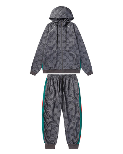 GUC GG Jacquard Hooded Tracksuit T812