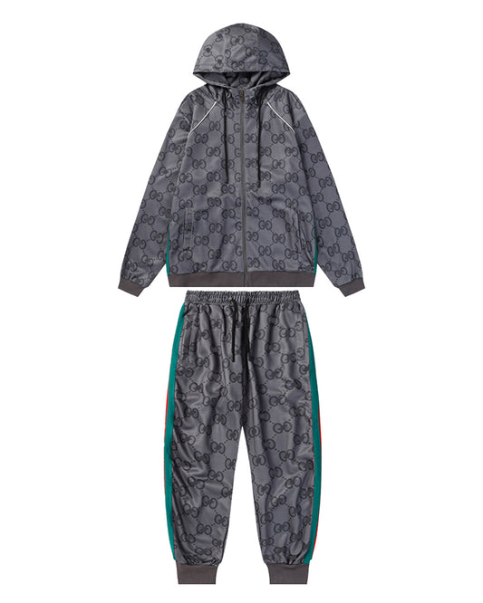 GUC GG Jacquard Hooded Tracksuit T812