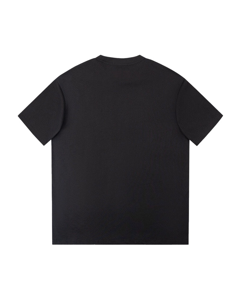 GUC Bold Interlocking G Logo Black Tee G0025